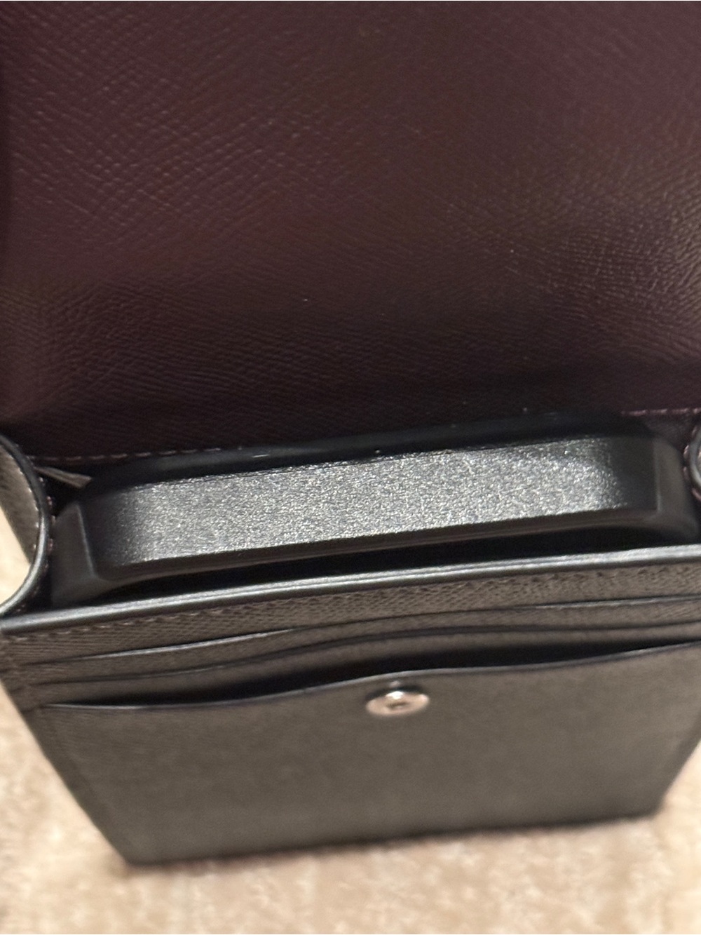Coach Black Crossbody Phone Holder - Picture 11 of 12